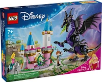 LEGO Disney Princess Maleficent's Dragon Form Castle and Horse Toy 43240