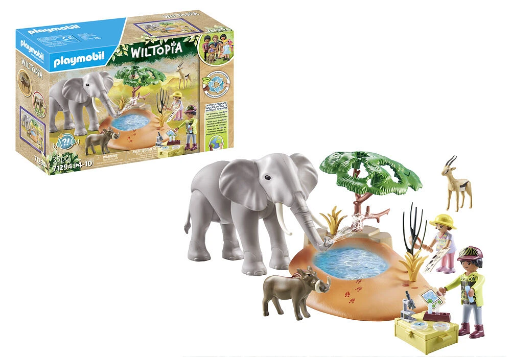 Playmobil - Wiltopia - Explorateurs avec animaux de la savane