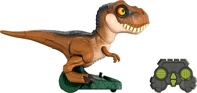 Jurassic World Roarin' Frenzy T Rex RC Toy, Motorized Remote Control Tyrannosaurus Rex Dinosaur