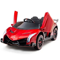 KidsVip 12V Lamborghini Veneno W/RC- Red