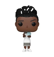 POP! Shuri en robe blanche - Panthère noire - Notre exclusivité