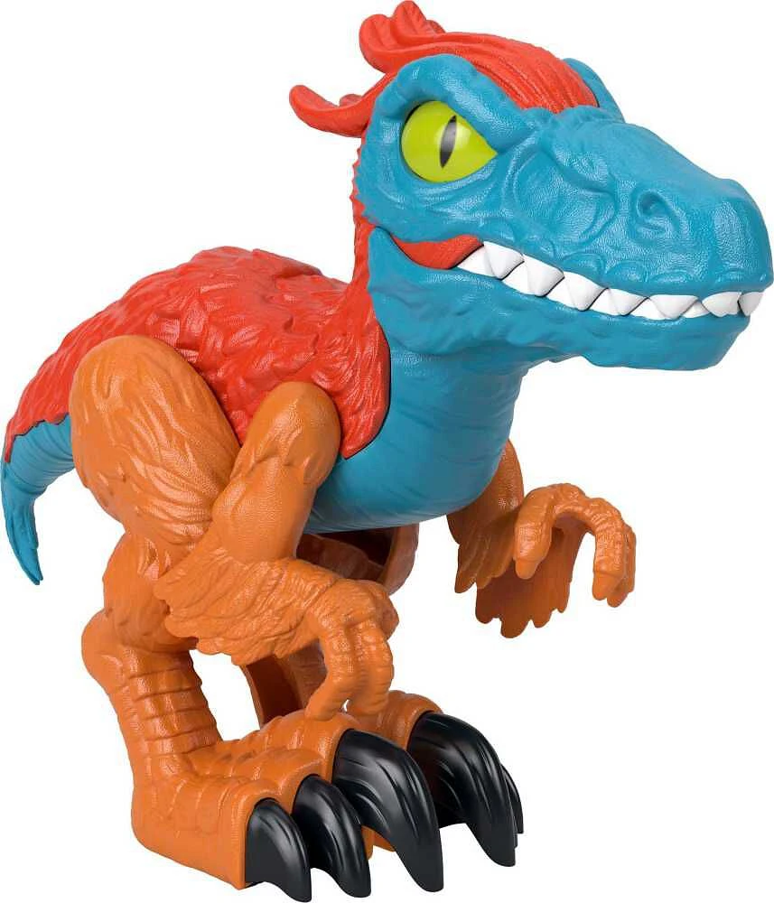 Fisher-Price Imaginext Jurassic World Dominion Pyroraptor XL Poseable 10-Inch Dinosaur Toy