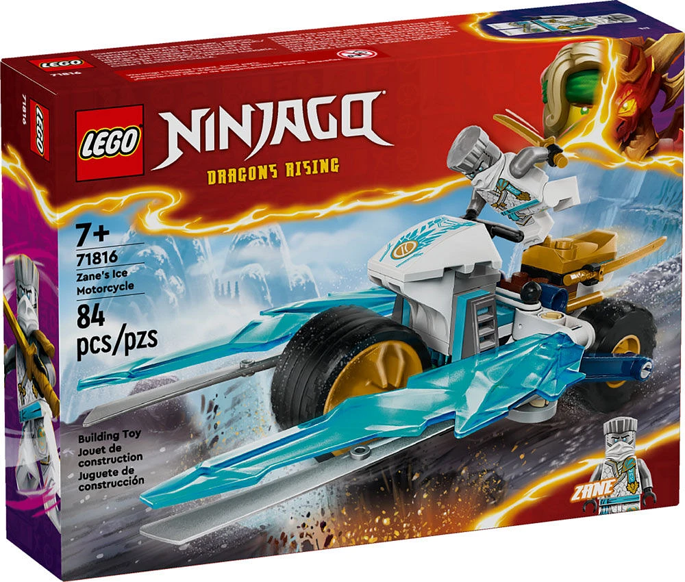 LEGO NINJAGO La moto de glace de Zane Ensemble de jouet 71816