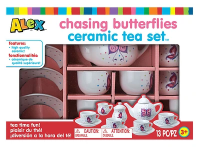 ALEX - Chasing Butterflies Ceramic Tea Set