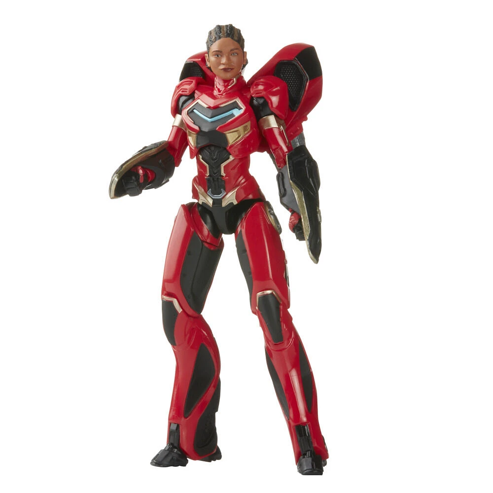 Marvel Legends Series Black Panther : Wakanda Forever, figurine articulée Ironheart de 15 cm MCU avec 8 accessoires