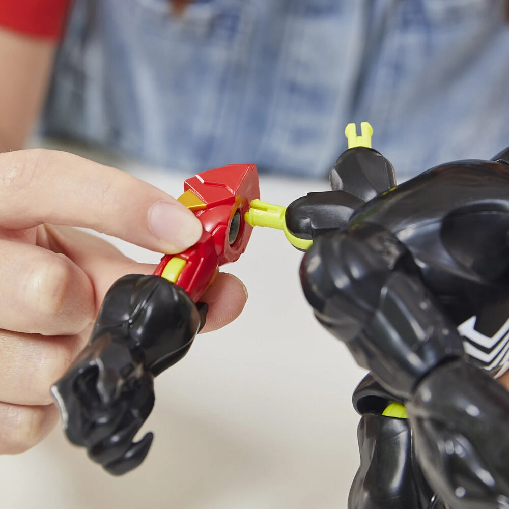 MixMashers Marvel Venom Custom Spider-Man Mix-And-Match Deluxe Action Figure & Accessories