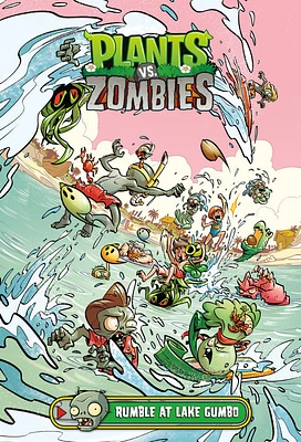 Plants vs. Zombies Volume 10: Rumble at Lake Gumbo - Édition anglaise