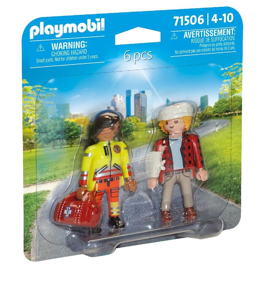 Playmobil - Duo Pack Paramedic with Patient