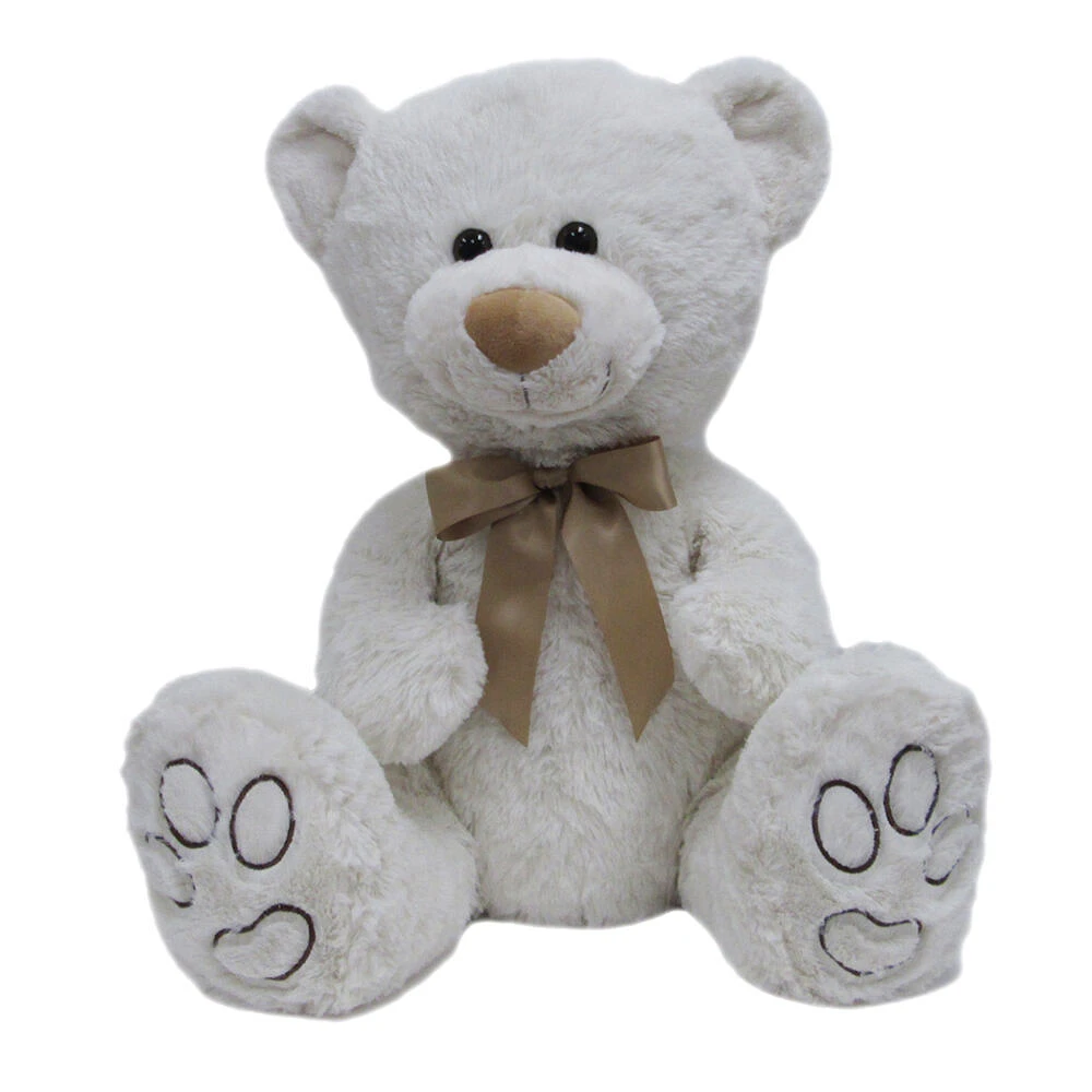 Goffa - l'ours crème en peluche