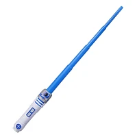 Star Wars Lightsabler Squad, Sabre laser R2-D2 à lame bleue extensible, accessoire de déguisement