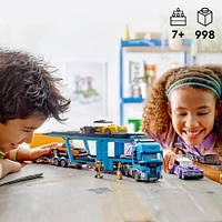 LEGO City Le transporteur de véhicules avec voitures de sport 60408