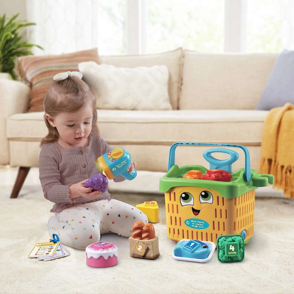 LeapFrog Count-Along Basket & Scanner - French Edition