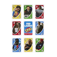 Jeu de cartes UNO Ted Lasso, jeux de collection inspirés de la série