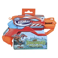 Nerf Super Soaker DinoSquad, blaster à eau Raptor-Surge actionné par la détente