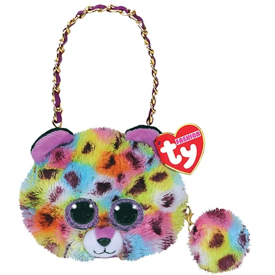 Ty Mini Purse -GISELLE - Leopard