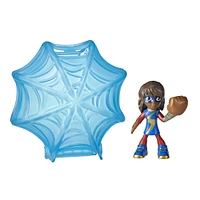 Marvel Spidey and His Amazing Friends, figurineWebs Up Minis boîtier en forme de toile