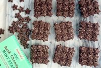 Mini Dark Chocolate Mint Stars