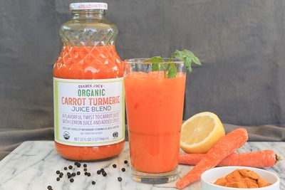 Organic Carrot Turmeric Juice Blend