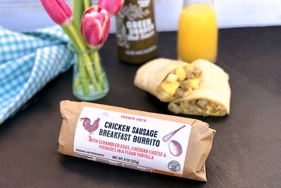 Chicken Sausage Breakfast Burrito