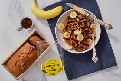 Vegan Banana Bread with Walnuts