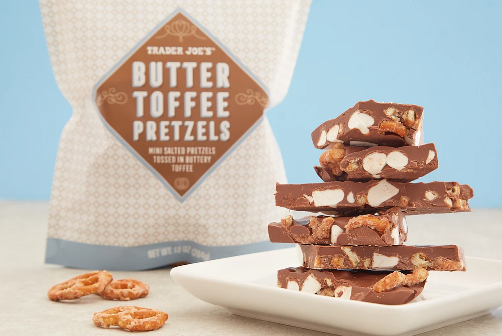 Butter Toffee Pretzels