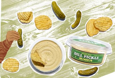 Dill Pickle Hummus