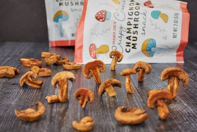 Crispy Crunchy Champignon Mushroom Snacks