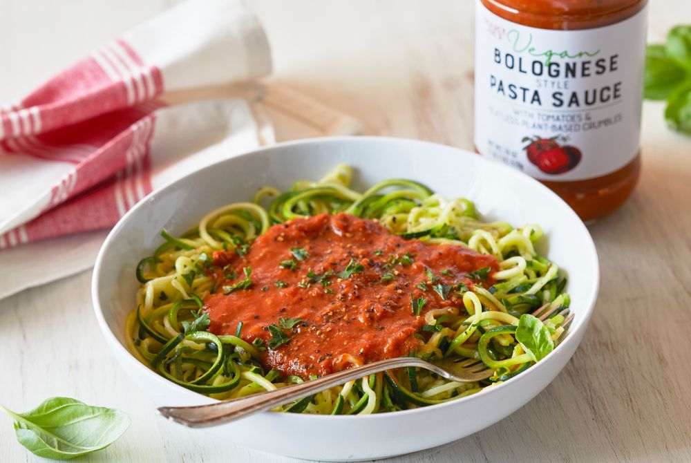 Vegan Bolognese Style Pasta Sauce