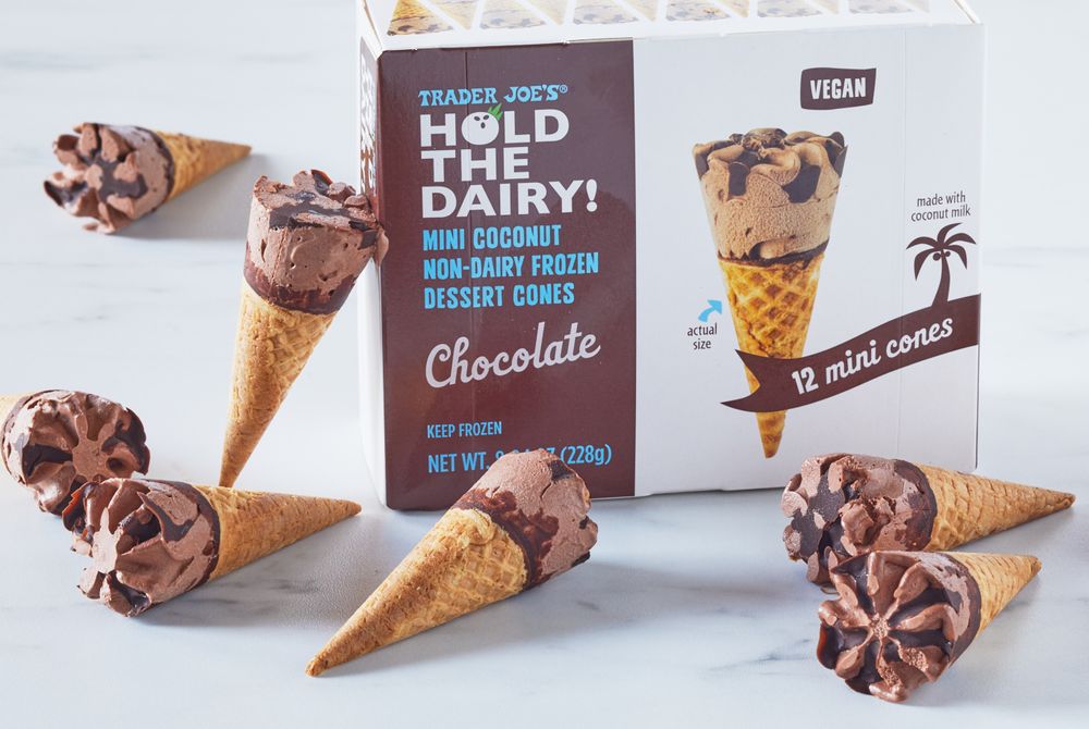 Hold the Dairy! Vegan Chocolate Mini Cones