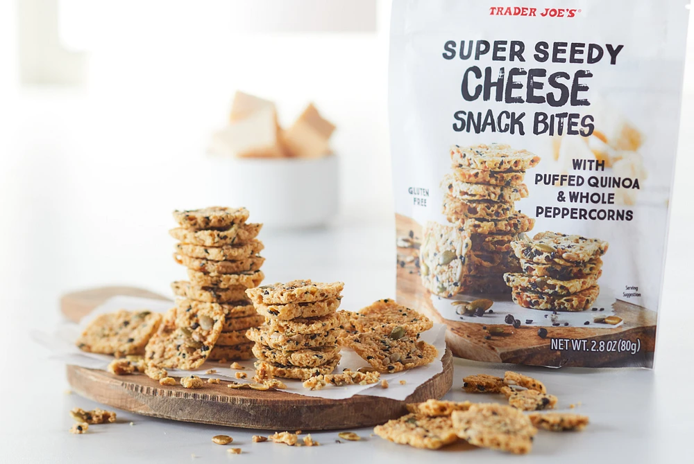 Super Seedy Cheese Snack Bites