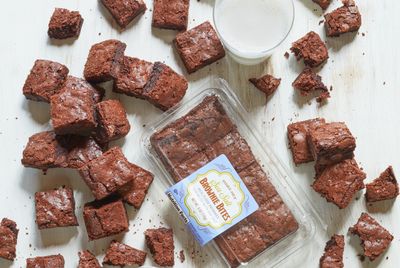 Sea Salt Brownie Bites