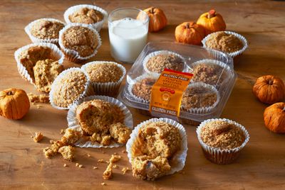 Gluten Free Pumpkin Streusel Muffins