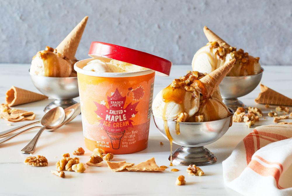 Salted Maple Ice Cream