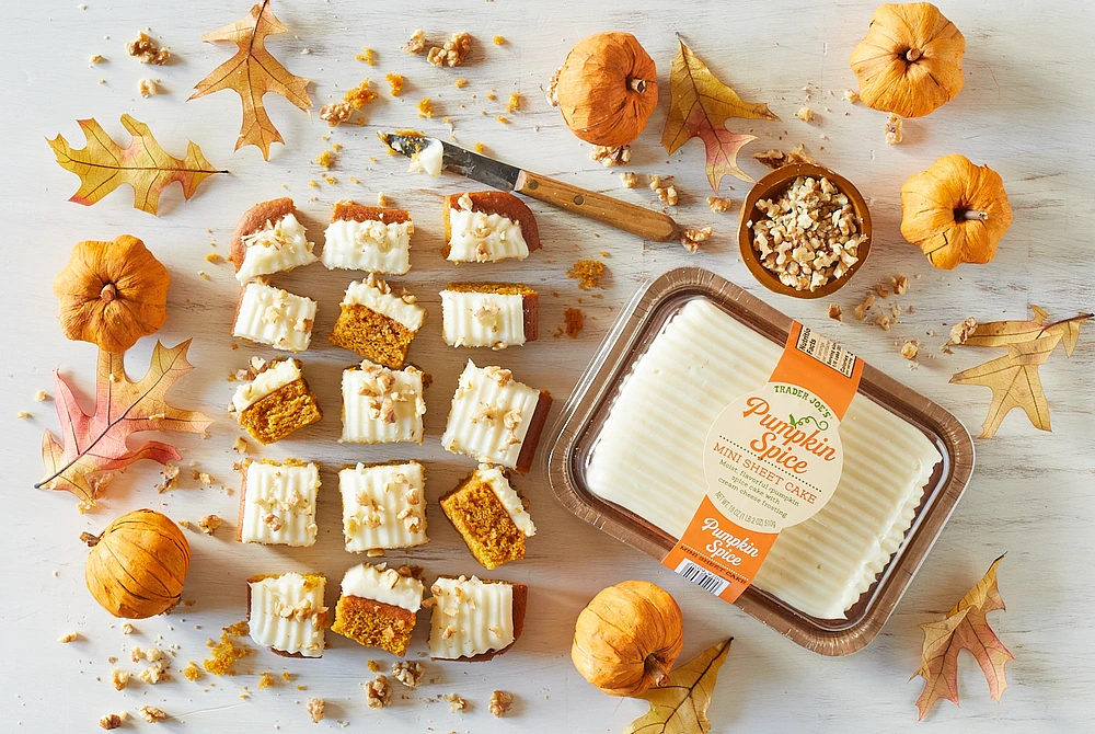 Pumpkin Spice Mini Sheet Cake