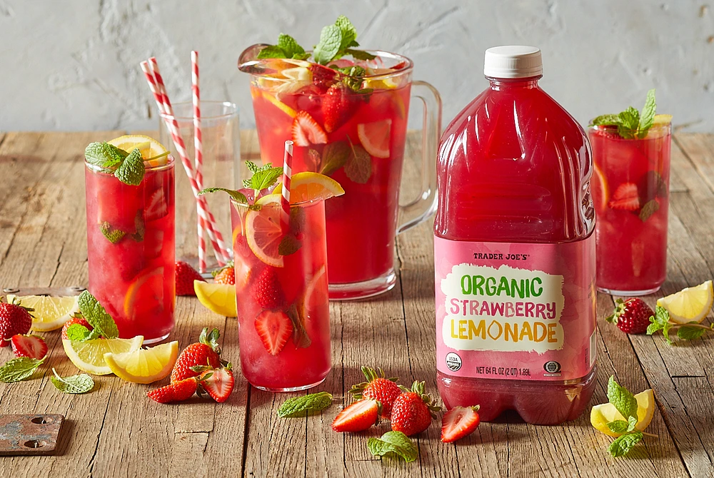 Organic Strawberry Lemonade