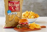 Ridge Cut Potato Chips with Sea Salt