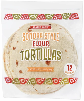 Sonora Style Flour Tortillas