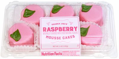 Raspberry Mousse Cakes