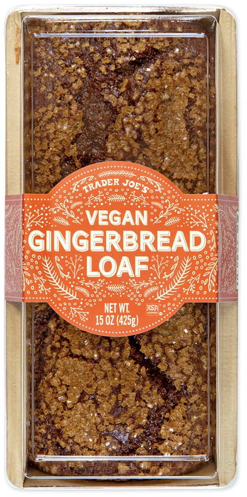 Vegan Gingerbread Loaf