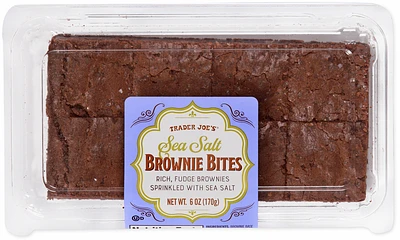 Sea Salt Brownie Bites