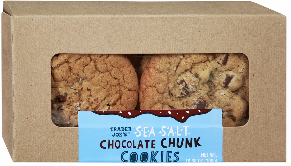 Sea Salt Chocolate Chunk Cookies