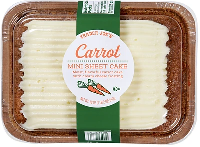 Carrot Mini Sheet Cake