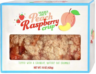 Peach Raspberry Crisp