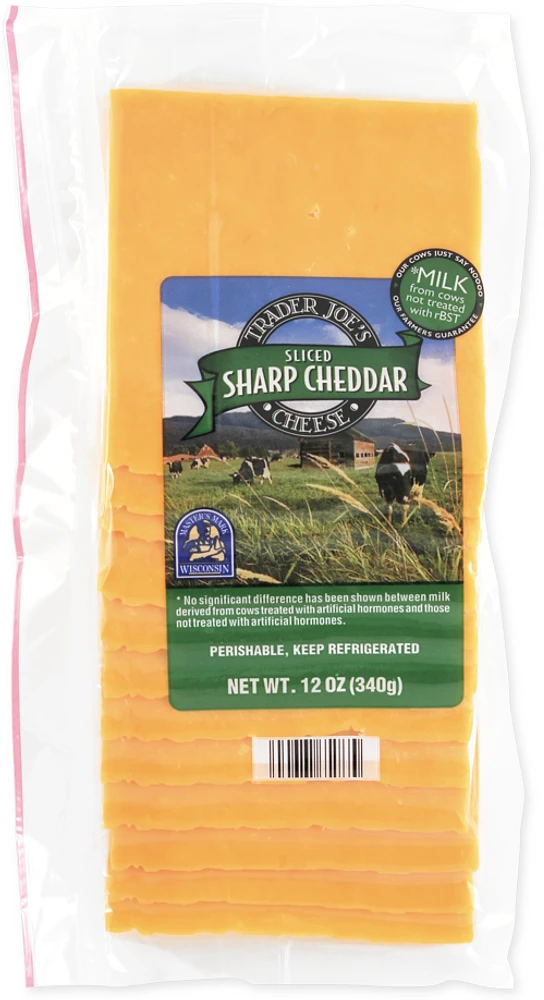 Sliced Sharp Cheddar Cheese