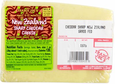 New Zealand Sharp Cheddar Cheese