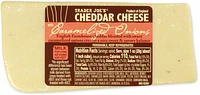 Cheddar Cheese with Caramelized Onions