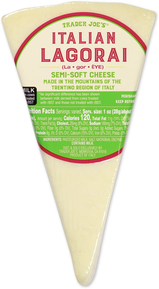 Italian Lagorai Semi-Soft Cheese