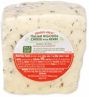 Italian Bigonda Cheese with Herbs