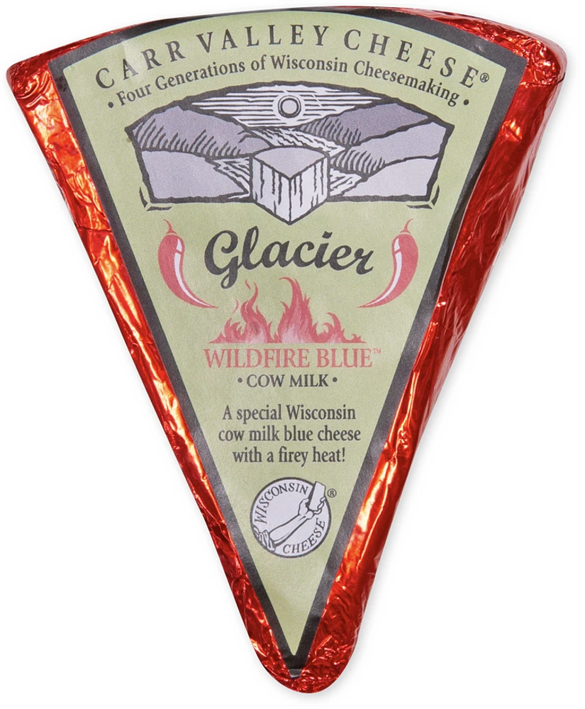 Carr Valley Cheese Glacier Wildfire Blue