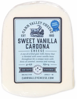 Carr Valley Cheese Sweet Vanilla Cardona Cheese